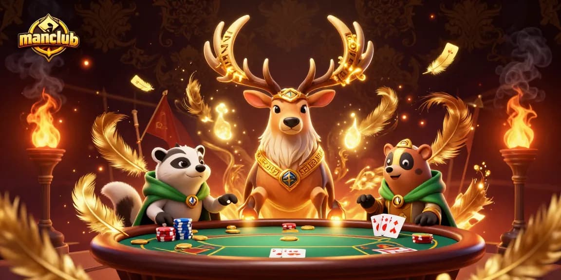 Place bets at Manclub’s poker games with vibrant characters and dynamic action.