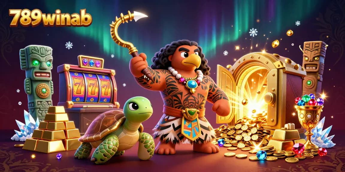 Experience the thrill of 789winab with vibrant casino elements and dynamic characters.