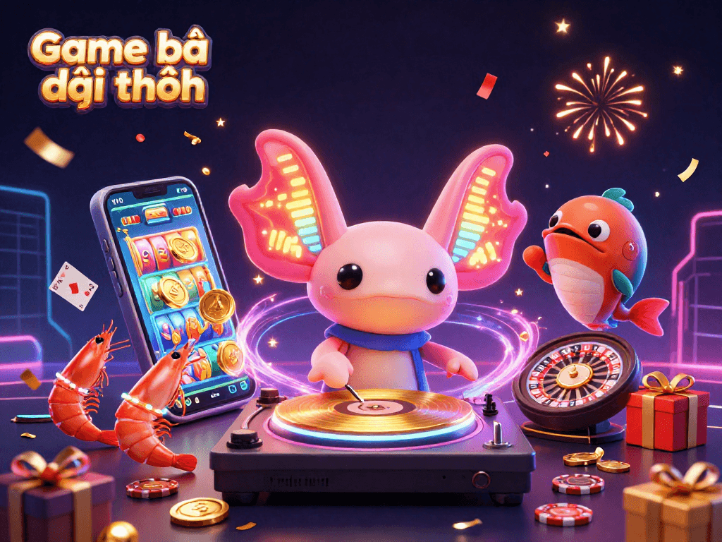 Join the excitement of Game bài đổi thưởng with vibrant characters and thrilling casino elements!
