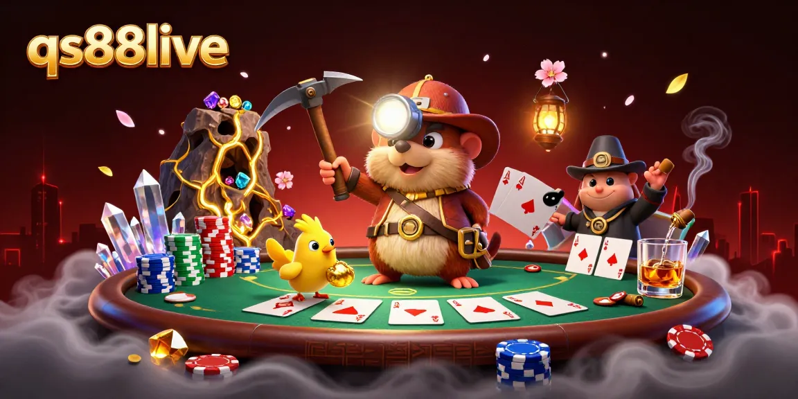 Experience thrilling wins with qs88live in a vibrant casino cave filled with treasures.