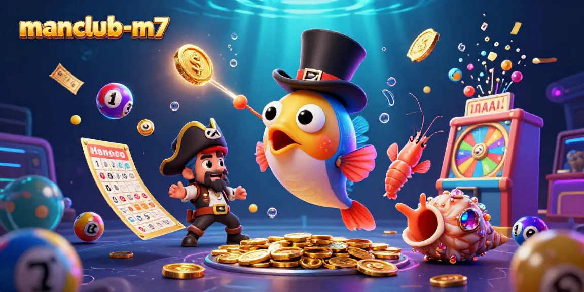Win big with manclub-m7 by playing exciting casino games amid dynamic underwater treasures!