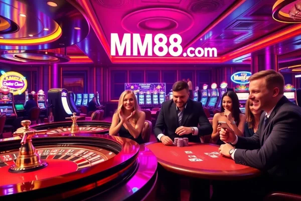 Experience the excitement of gambling at mm88 com with luxurious casino elements and enthusiastic players.