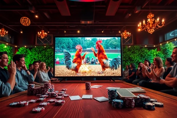 Experience the thrill of đá gà trực tiếp with vibrant live matches and engaging visuals.