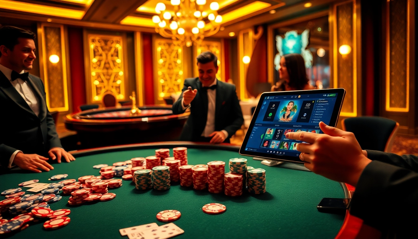 Engage in thrilling gameplay at https://8kbetbh.com/ with vibrant poker tables and roulette action.